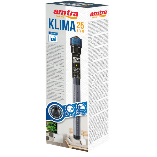 Image of Klima Evo Riscaldatore per acquari Amtra - 100 W