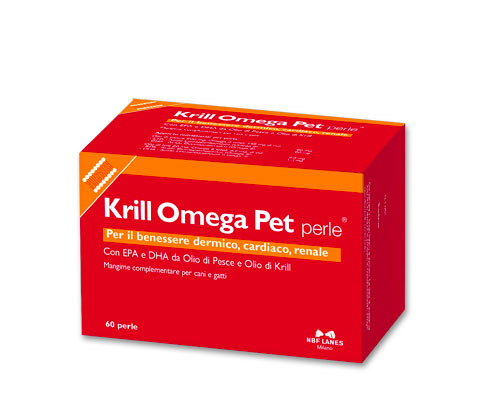 Image of Krill Omega Pet perle - 1 confezione da 60 perle