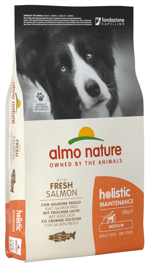 Almo Nature Holistic Maintenance Fresh Large Adult con Salmone - 12 kg