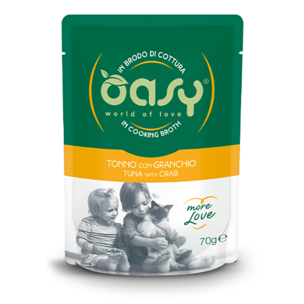 Cibo - Oasy More Love 70 gr busta