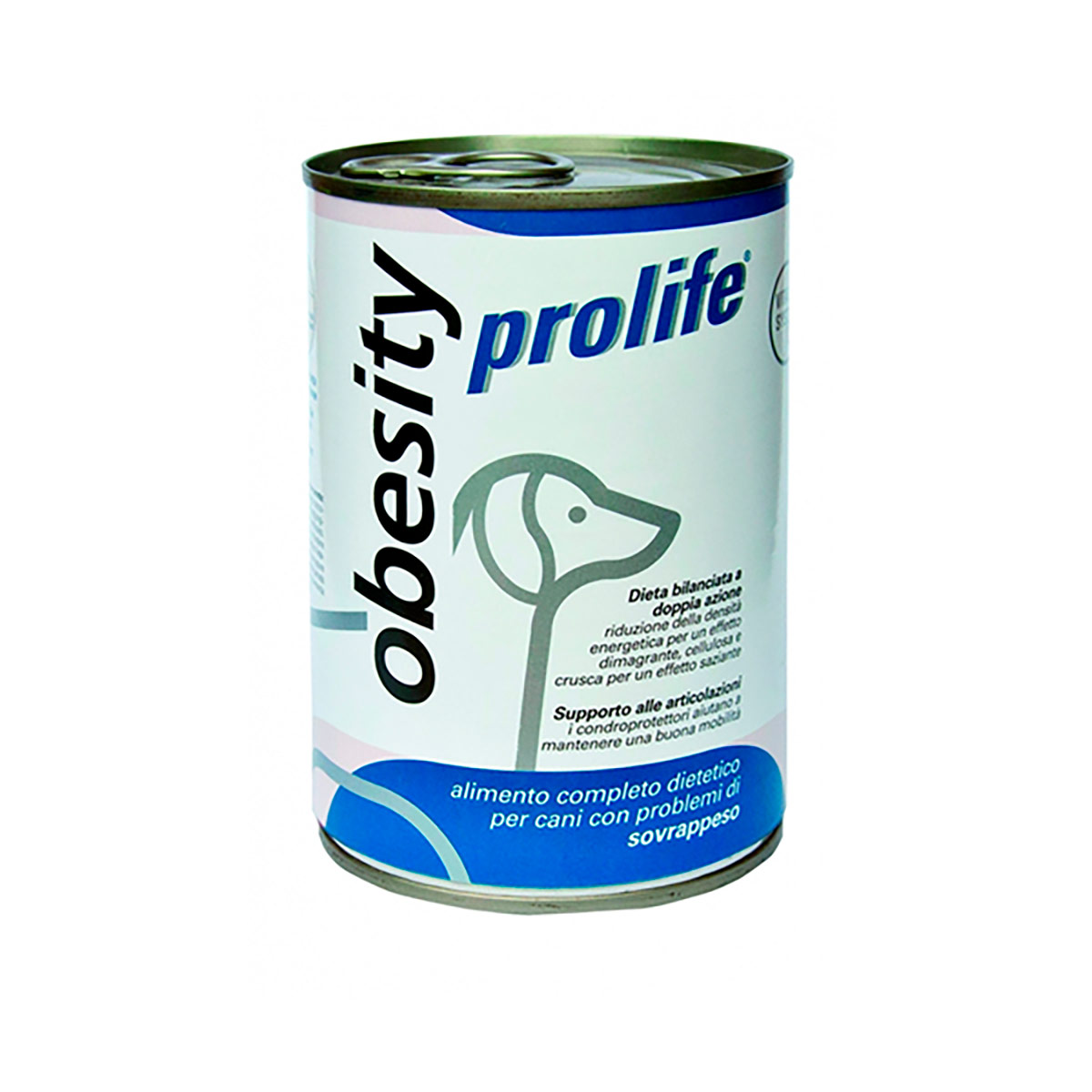 Image of Prolife Veterinary Formula Club 400 gr - Obesity Confezione da 6 pezzi Cibo Umido per Cani