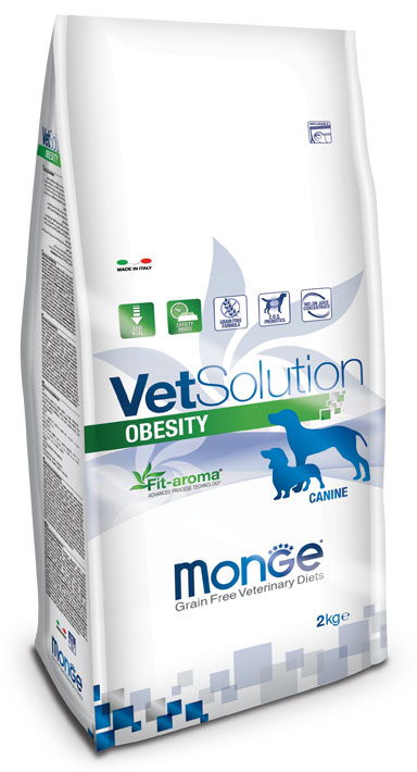 Image of Monge Vet Solution Cane Obesity - 12 Kg Dieta Veterinaria per Cani