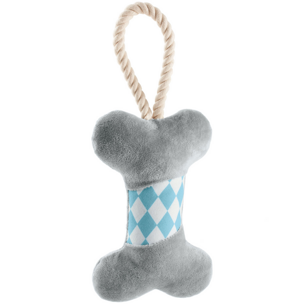 Gioco per cani Salima Hunter - Osso Grigio