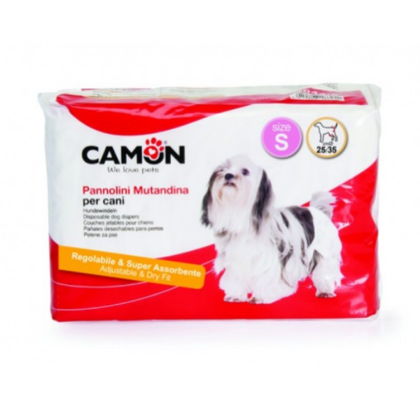 Image of Pannolini Mutandina Camon - 1 conf da 12 pannolini - Tg. S