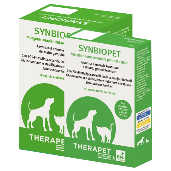 BioForLife Synbiopet capsule apribili per la flora intestinale