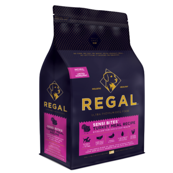 Regal Sensi Bites Recipe Tacchino e Riso - 5,9 kg - Crocchette Monoproteiche Cane - 1° ORDINE? scegli lo sconto BZR5 / BZR20 + 200 punti fedeltà