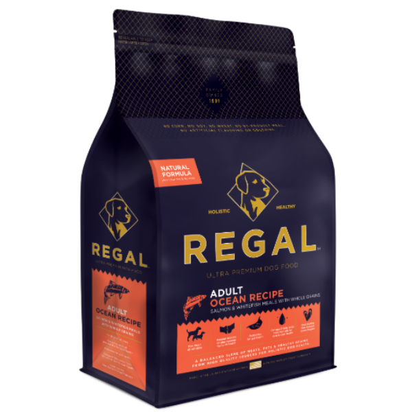 Regal Ocean Recipe Salmone - 5,9 kg - Croccantini per cani - 1° ORDINE? scegli lo sconto BZR5 / BZR20 + 200 punti fedeltà