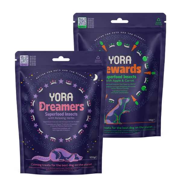 Yora Superfood Snack a base di insetti Dog Adult All Breeds Hypoallergenic 100 gr