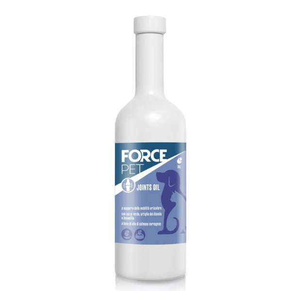 Forcepet Joints olio di salmone supporto articolare per cani e gatti - 250 ml - 1° ORDINE? scegli lo sconto BZR5 / BZR20 + 200 punti fedeltà