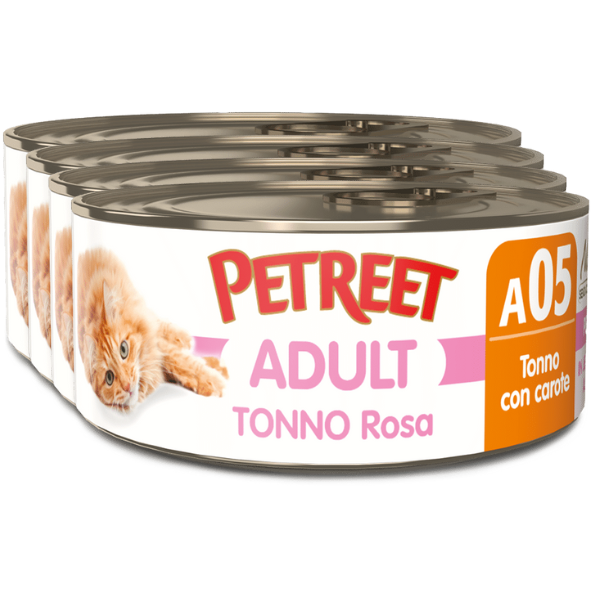 Petreet Natura Tonno Rosa Cat 140 gr
