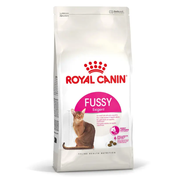 Royal Canin Fussy Exigent Adult Feline Health Nutrition - 2 Kg - Croccantini per gatti - 1° ORDINE? scegli tra BZR5 / BZR20 + 200 pt fedeltà