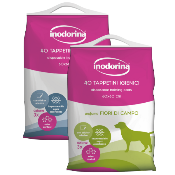 Inodorina Tappetino Igienico con Sticker adesivo