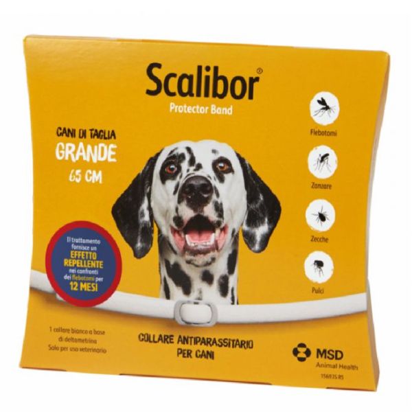 Image of Scalibor Collare Antiparassitario per Cani - 1 collare da 65 cm