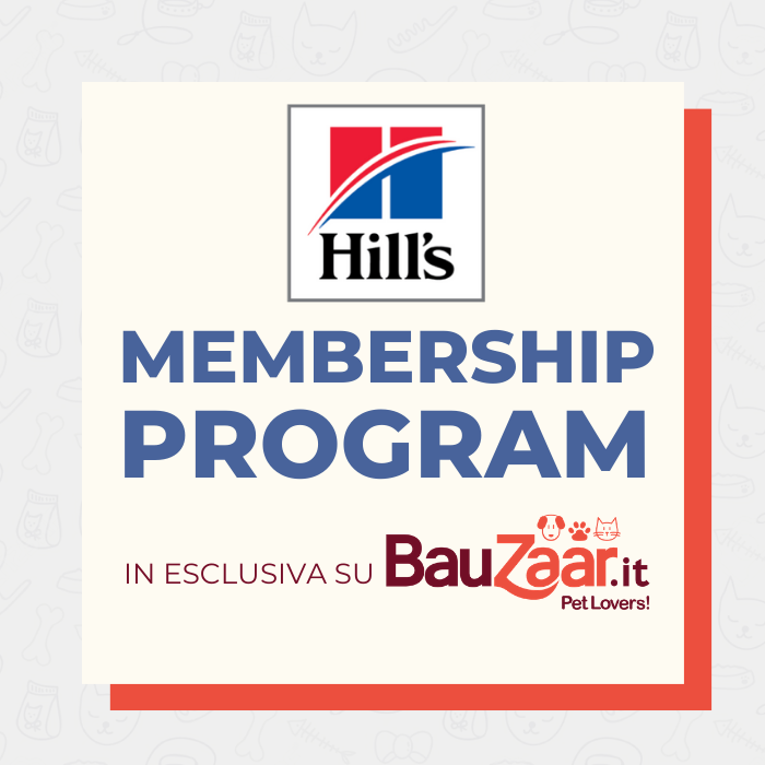  - Membership Program Hill's (12 coupon da 4€)
