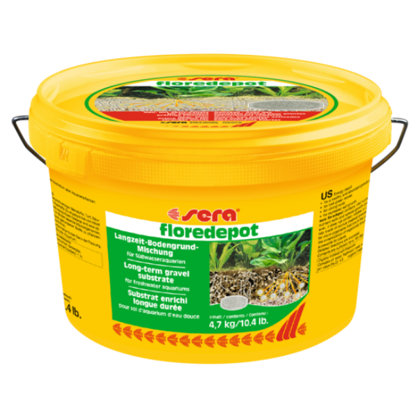 Image of Sera Florossoepot Substrato per Acquario - 4,7 Kg - SPEDIZIONE GRATIS 1° ORDINE + scegli lo sconto BZR5 / BZR20010