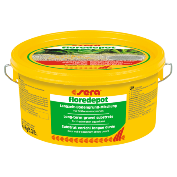 Sera Floredepot Substrato per Acquario - 2,4 Kg