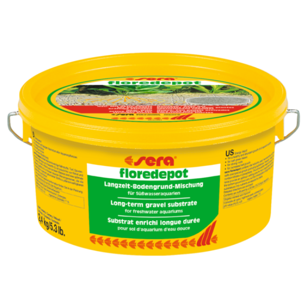 Image of Sera Floredepot Substrato per Acquario - 2,4 Kg