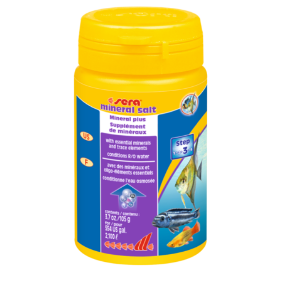 Image of Sera Mineral Salt Biocondizionatore per acquario - 100 ml