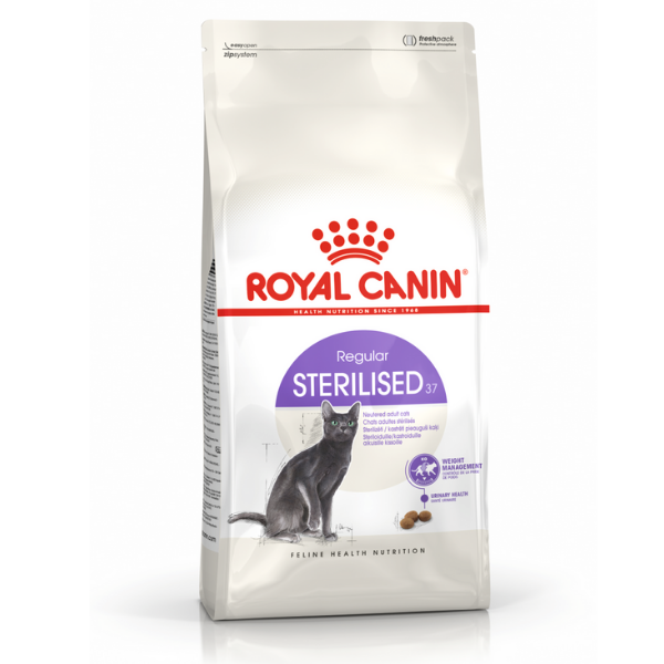 Image of Royal Canin Sterilised 37 Cat Food - 10 kg Croccantini per gatti
