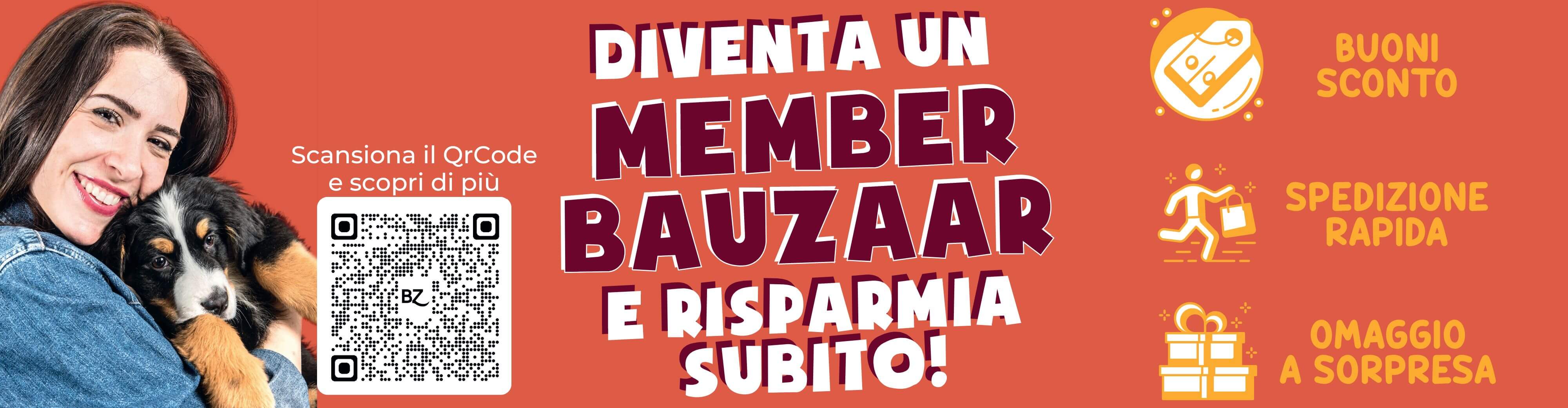 aderisci al membersgip program bauzaar