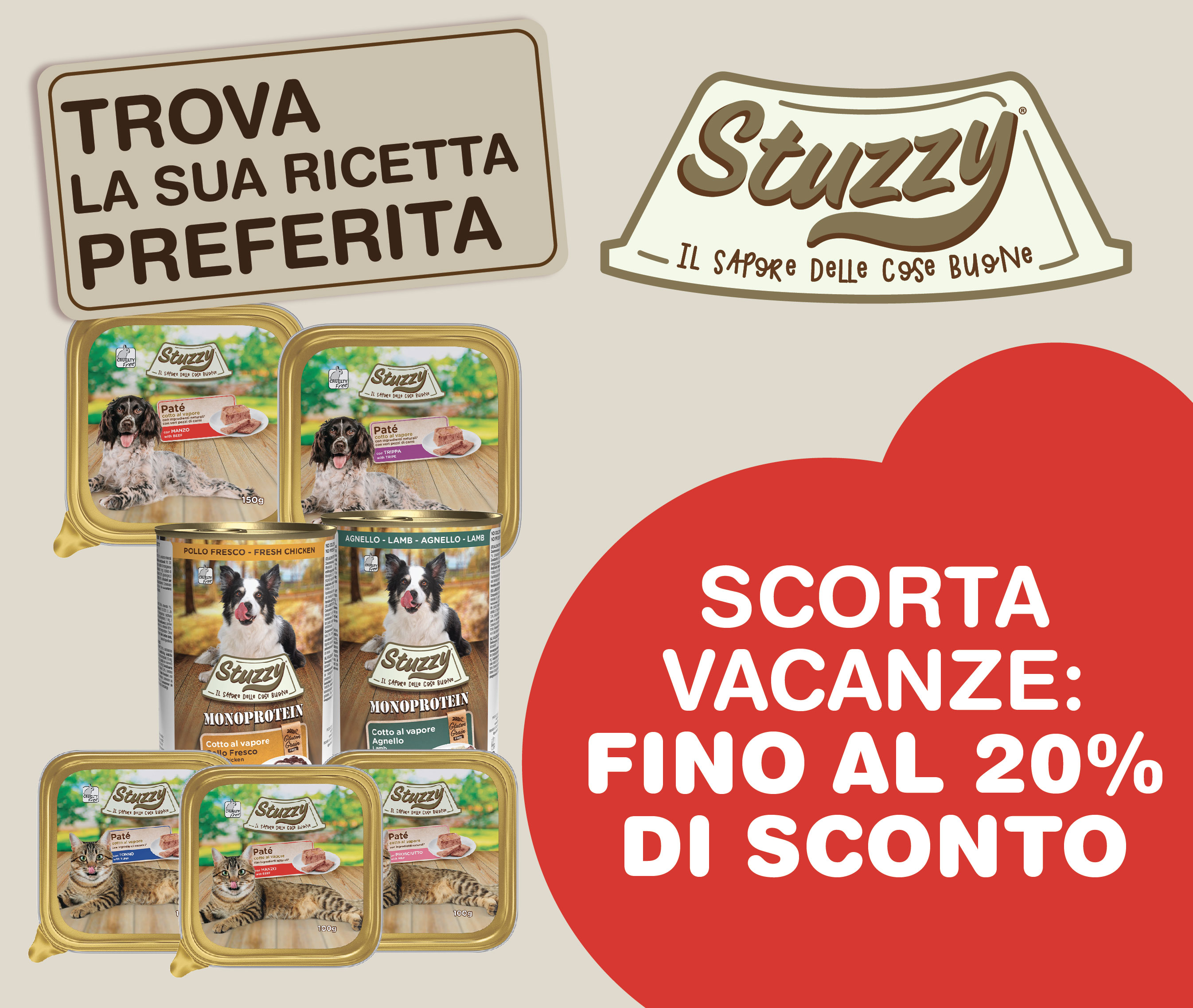 Fai scorta Stuzzy!