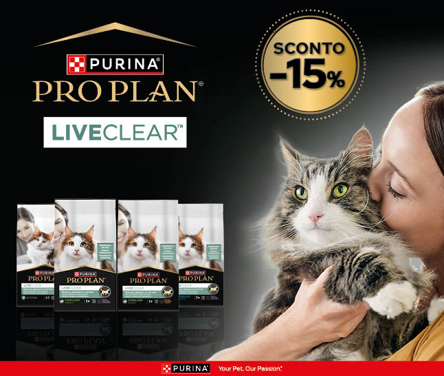 Promo Pro Plan® LiveClear®