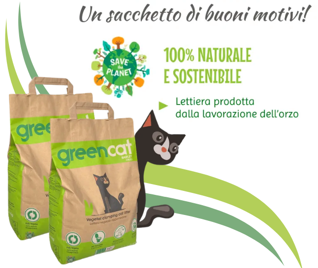 Greencat: 100% vegetale