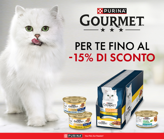Promo Purina® Gourmet!